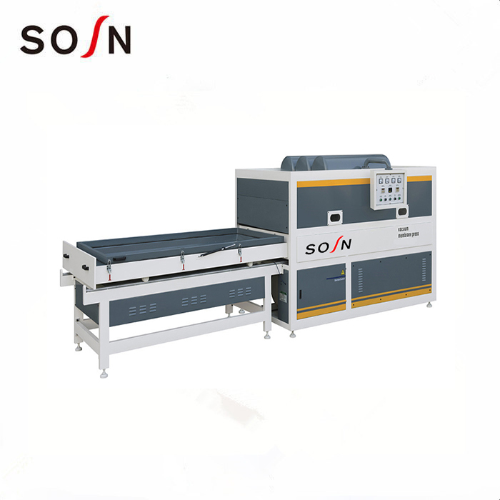 FM2300A-1/1Z one worktable semi and automatic vacuum membrane press